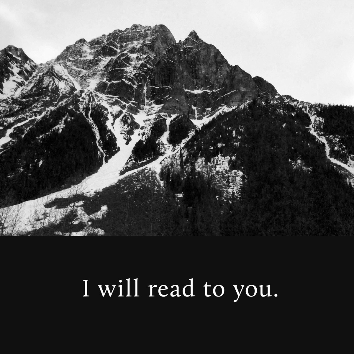 I Will Read To You project artwork