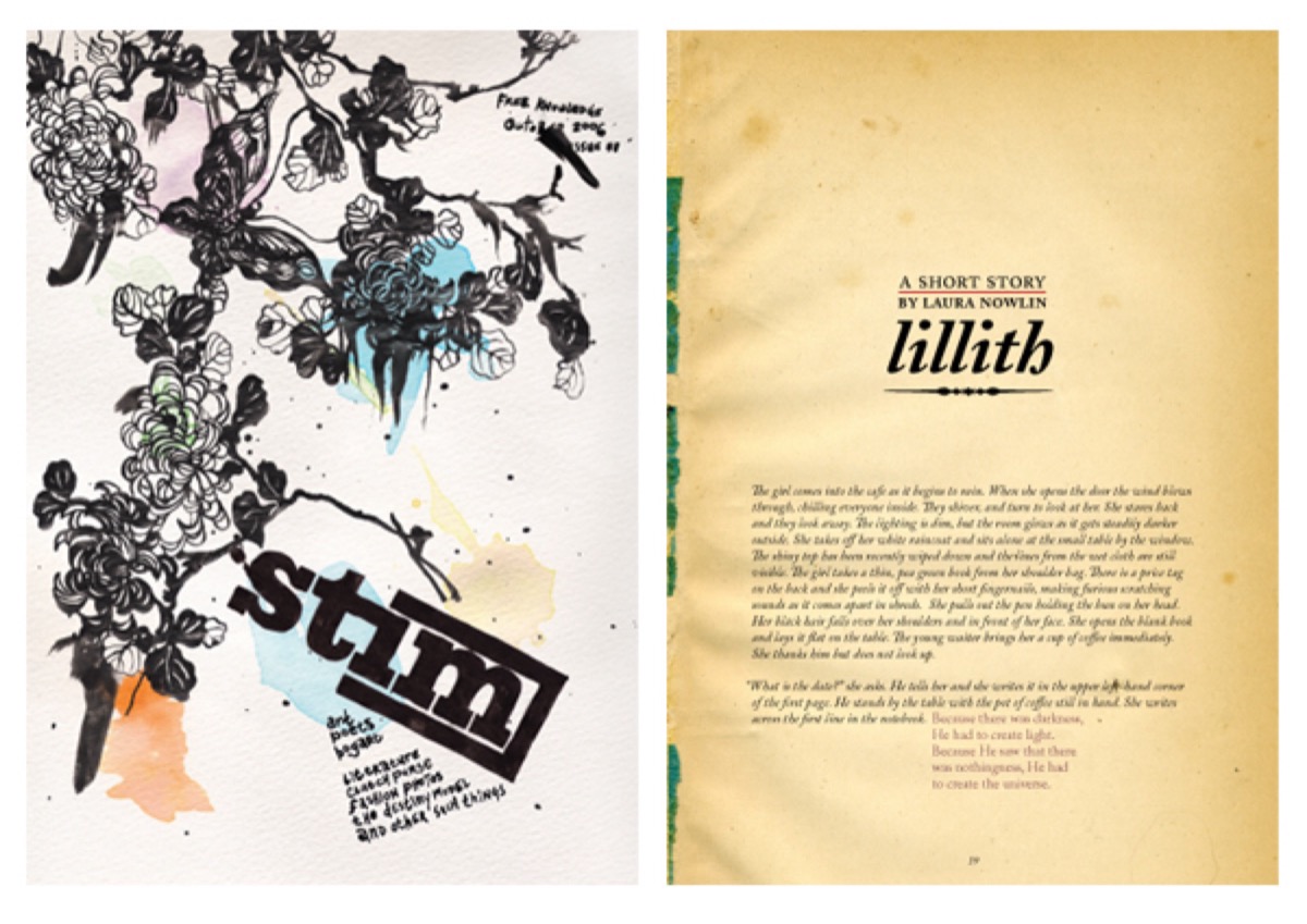 Stim Magazine project artwork